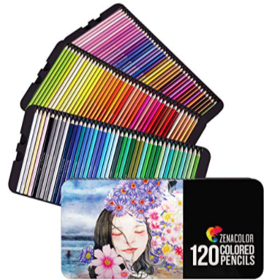 120 Colored Pencils Set