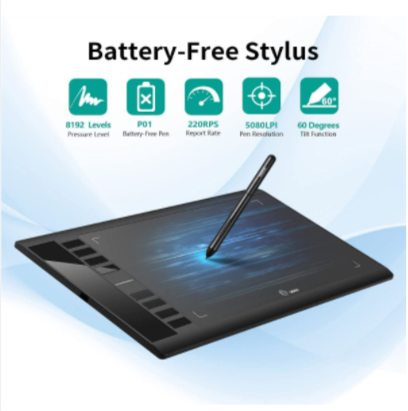UGEE M708 V2 Graphics Drawing Tablet 