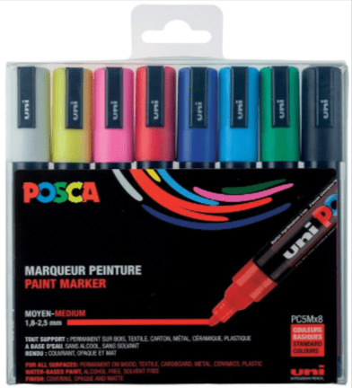 Posca PXPC5M8 Acrylic Paint Marker