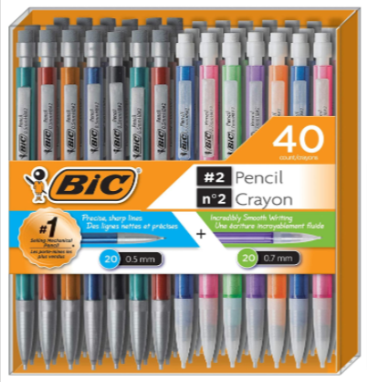 BIC Mechanical Pencil #2 EXTRA SMOOTH