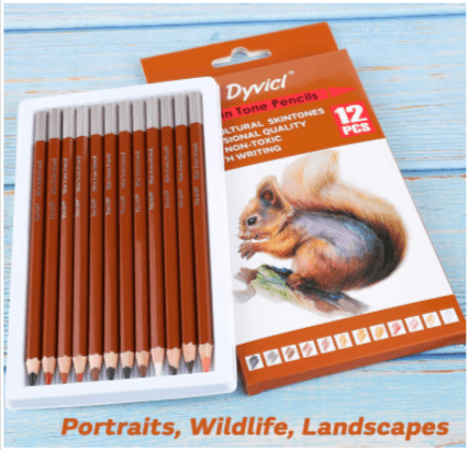 Dyvicl Skin Colored Pencils Skin Tone Pencils