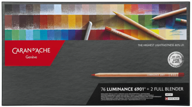 Caran d'Ache Luminance Colored Pencils