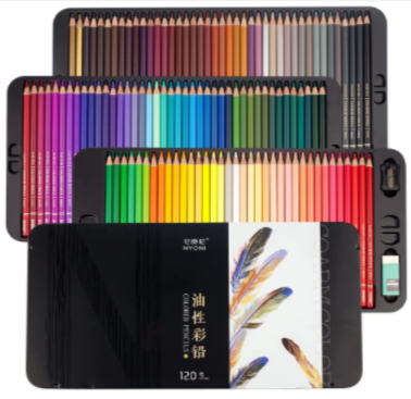 Nyoni Oil Based 120 Colored Pencils Set